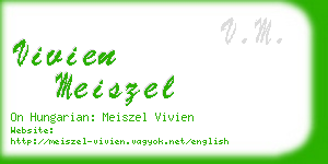 vivien meiszel business card